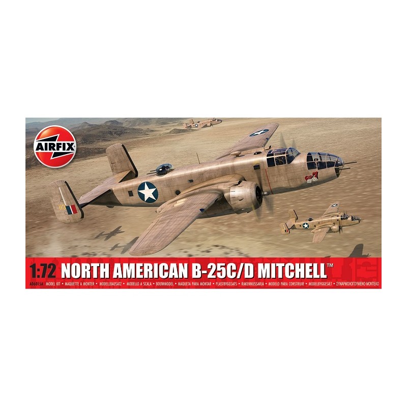 North American B-25C/D Mitchell 1/72 - Airfix