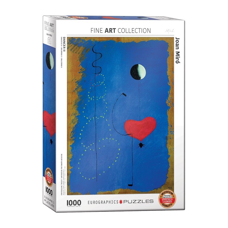 Puzzle 1000p Danseuse II - Joan Miró  - Eurographics