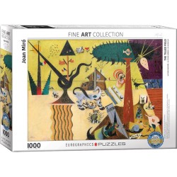 Puzzle 1000p La Terre Labourée - Joan Miró  - Eurographics