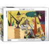 Puzzle 1000p La Terre Labourée - Joan Miró  - Eurographics