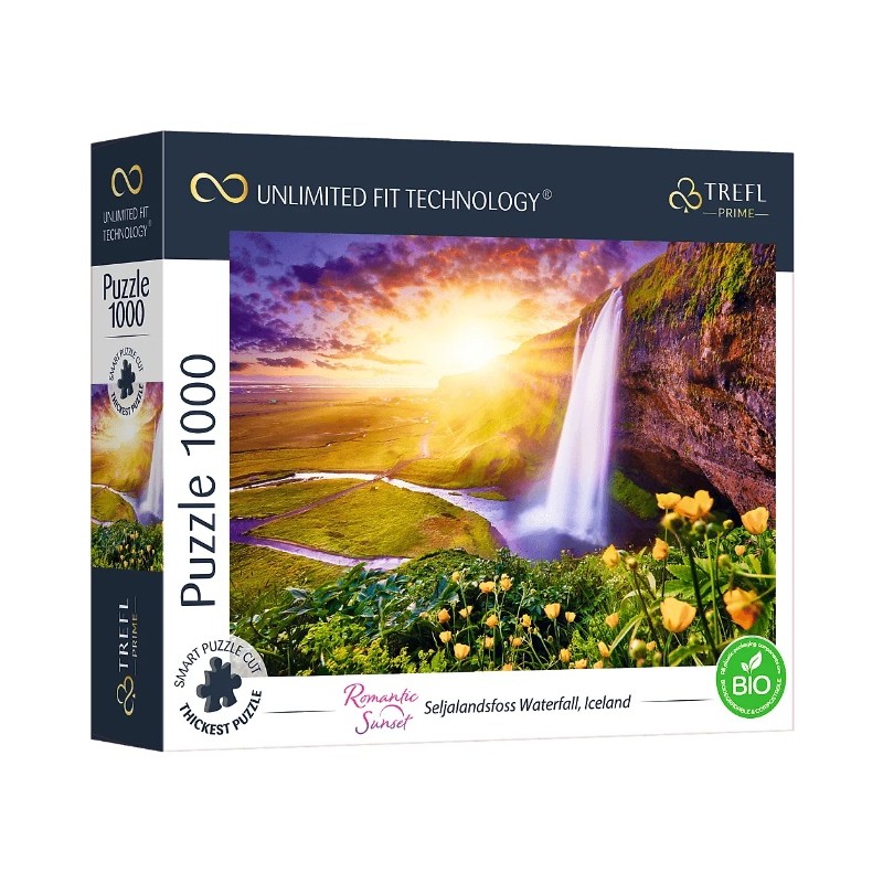 Puzzle 1000p Seljalandsfoss Waterfall - Trefl