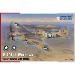 P-40F/L Warhawk ‘Desert Hawks with Merlin’ 1/72 - SpecialHobby