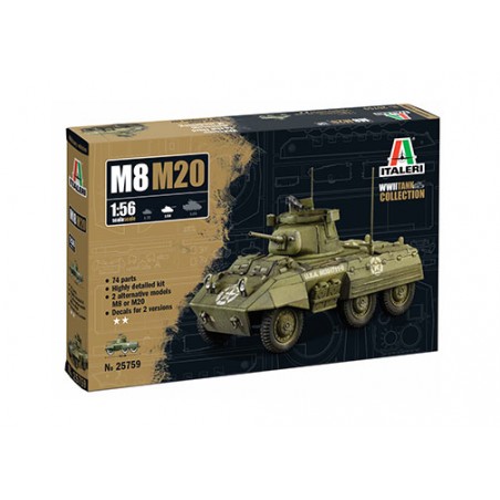 M8/M20 Greyhound 1/56 - Italeri