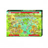 Puzzle 1000p Zoo habitat du nil heye