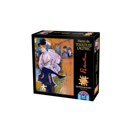 Puzzle 515p Lautrec dancing d-toys