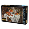 Puzzle 1000p Cezanne nature morte d-toys