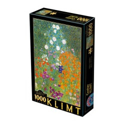 Puzzle 1000p Klimt jardin d.toys
