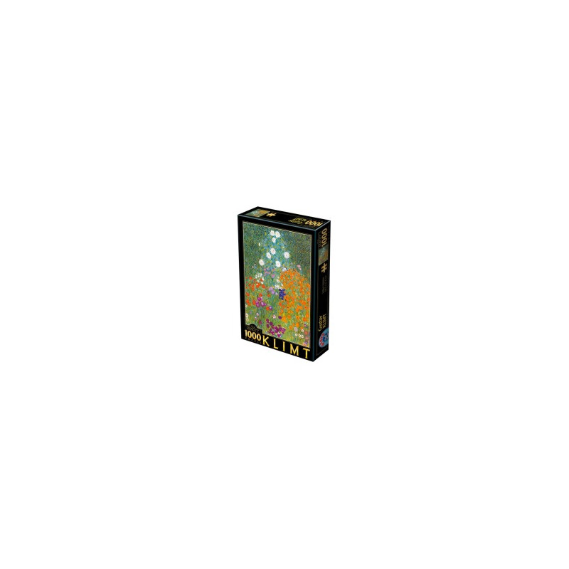 Puzzle 1000p Klimt jardin d.toys