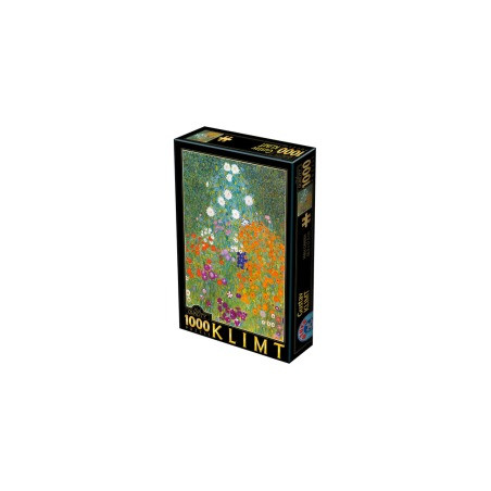 Puzzle 1000p Klimt jardin d.toys