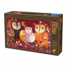 Puzzle 1000p Chouette d.toys