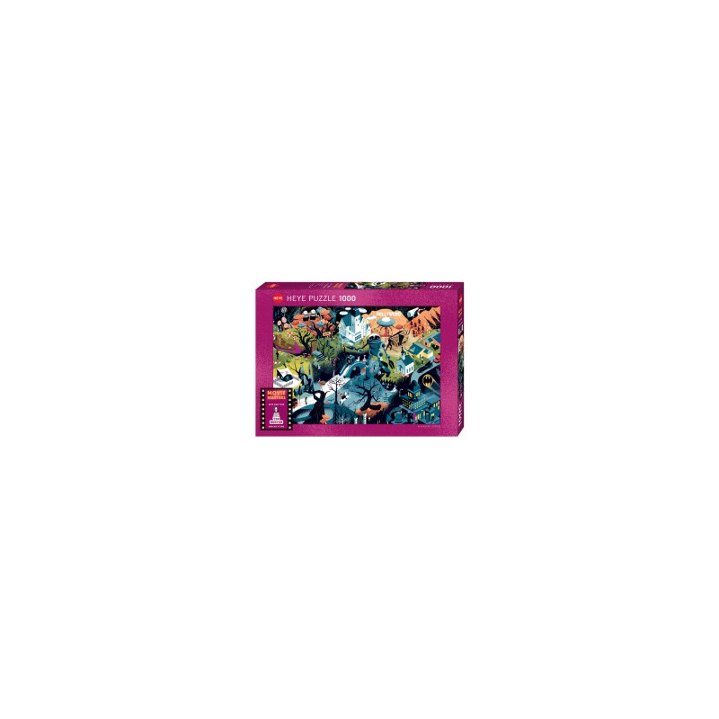 Puzzle 1000p Tim Burton films heye