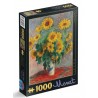 Puzzle 1000p Monet - Bouquet de Tournesols - D-Toys