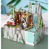 Puzzle 3D Boîte à Musique Panda's Home - ToneCheer