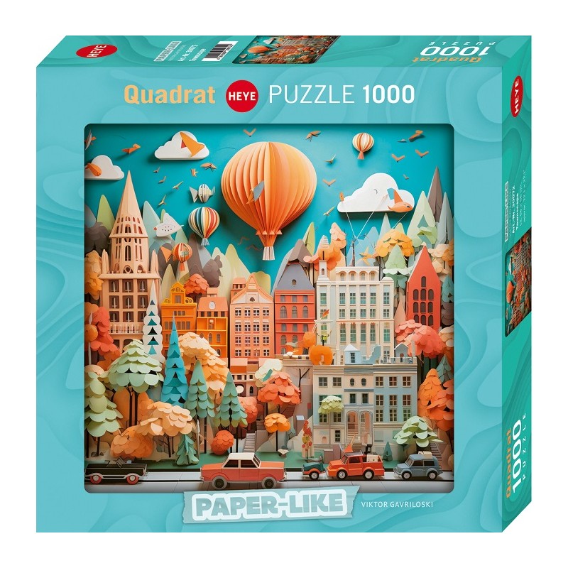 Puzzle 1000p Townscape - Heye