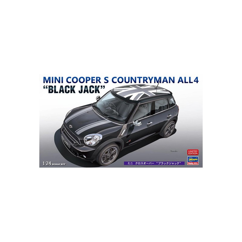 Mini Cooper S Countryman All4 'Black Jack'1/24 - Hasegawa