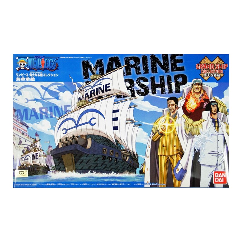 One Piece Grand Ship Collection 07 Marine Ship 15cm - Bandai