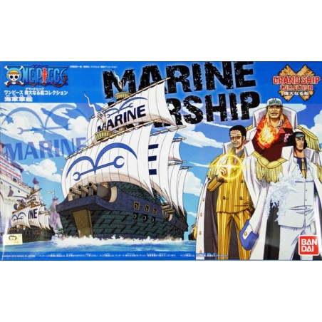 One Piece Grand Ship Collection 07 Marine Ship 15cm - Bandai