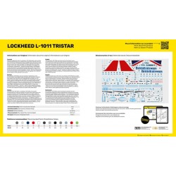 Lockheed L-1011 Tristar 1/72 - Heller