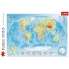 Puzzle 1000p Carte du Monde - Trefl