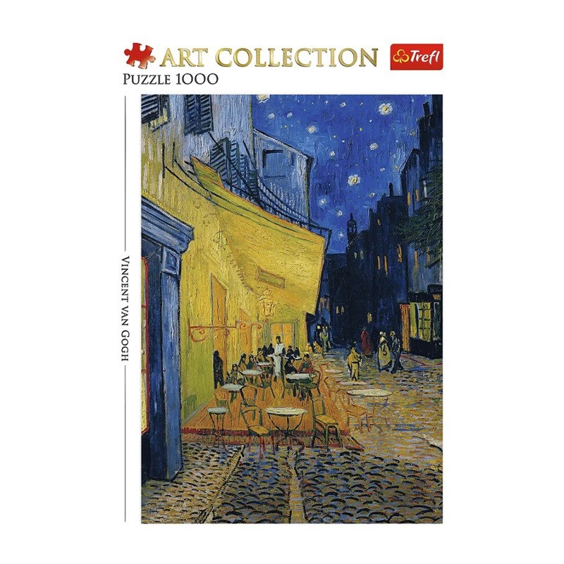 Puzzle 1000p Terrasse de Café Le Soir - Van Gogh - Trefl