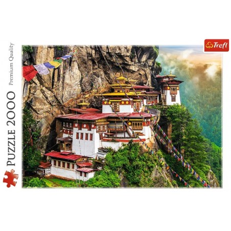 Puzzle 2000p Nid du Tigre Bhutan - Trefl