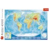 Puzzle 4000p Carte du Monde - Trefl
