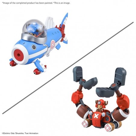 One Piece Chopper Robot 3&5 Chopper Submarine & Chopper Crane - Bandai