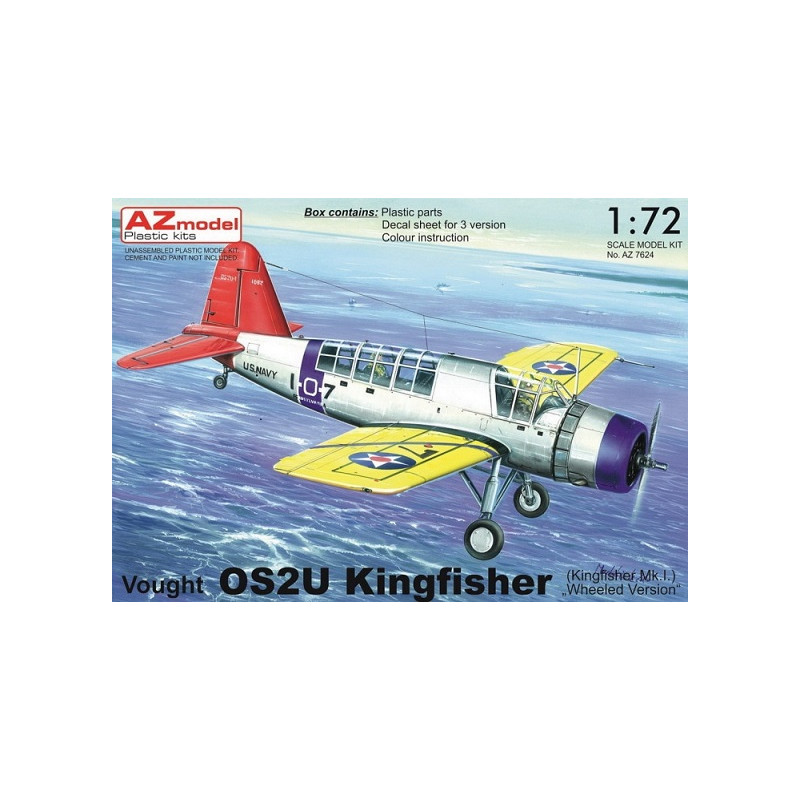 Vought OS2U Kingfisher FAA & USN 1/72 - AZ model