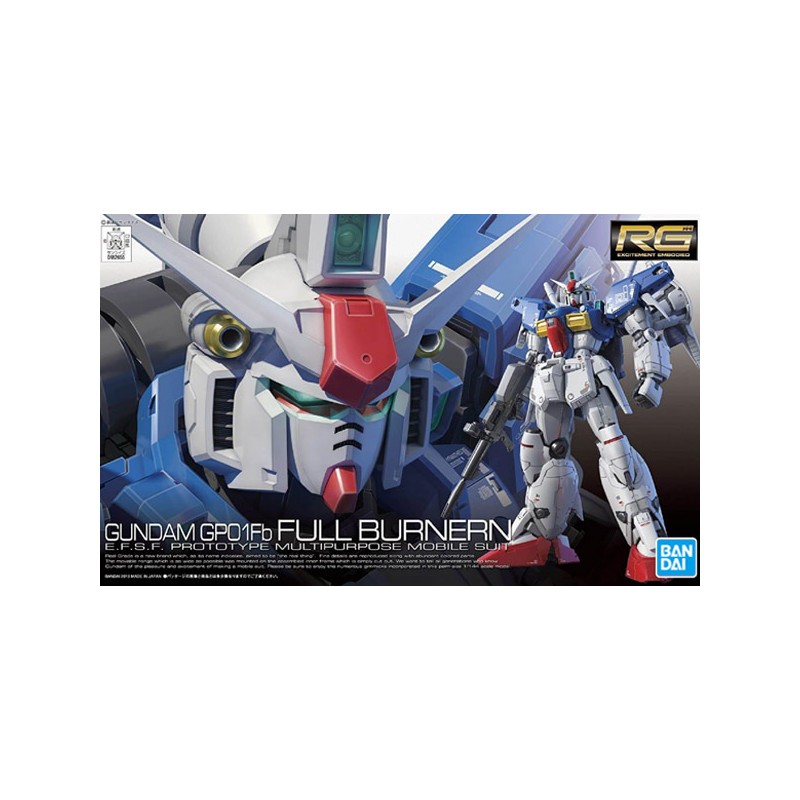 Gundam Gunpla RG 1/144 13 Rx-78 Gp01-Fb Full Burnern - Bandai