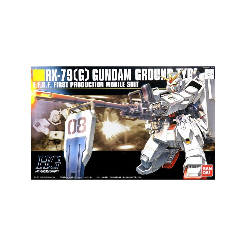 Gundam Gunpla HG 1/144 210 Gundam Ground Type - Bandai
