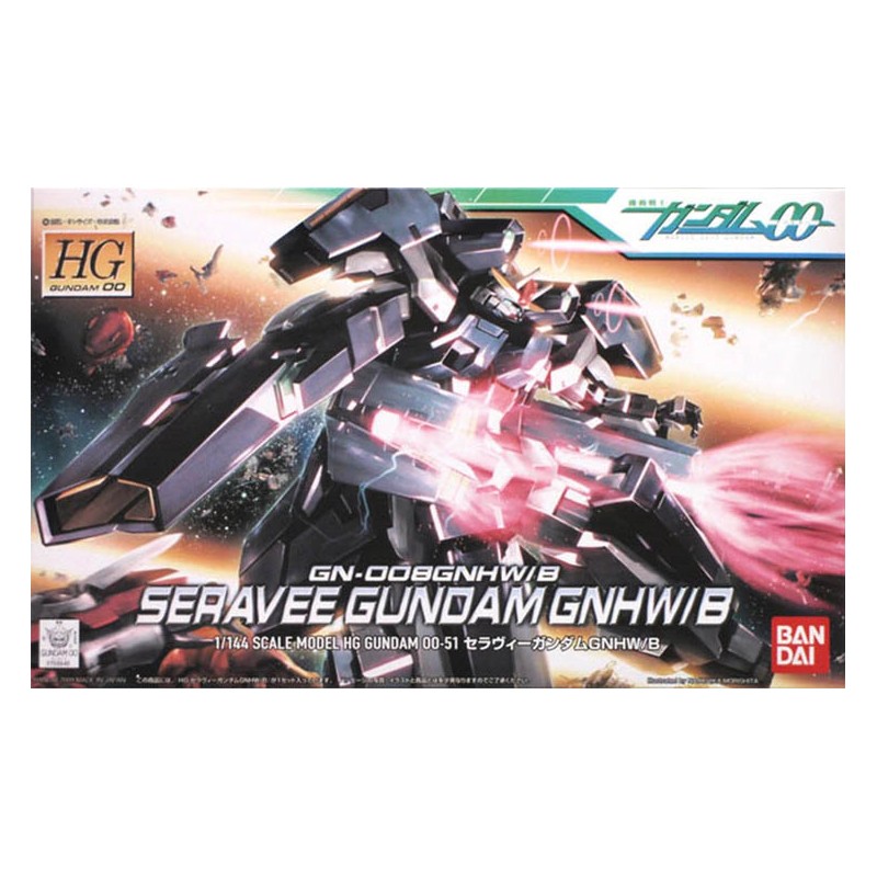 Gundam Gunpla HG 1/144 51 Seravee Gundam GNHW/B - Bandai