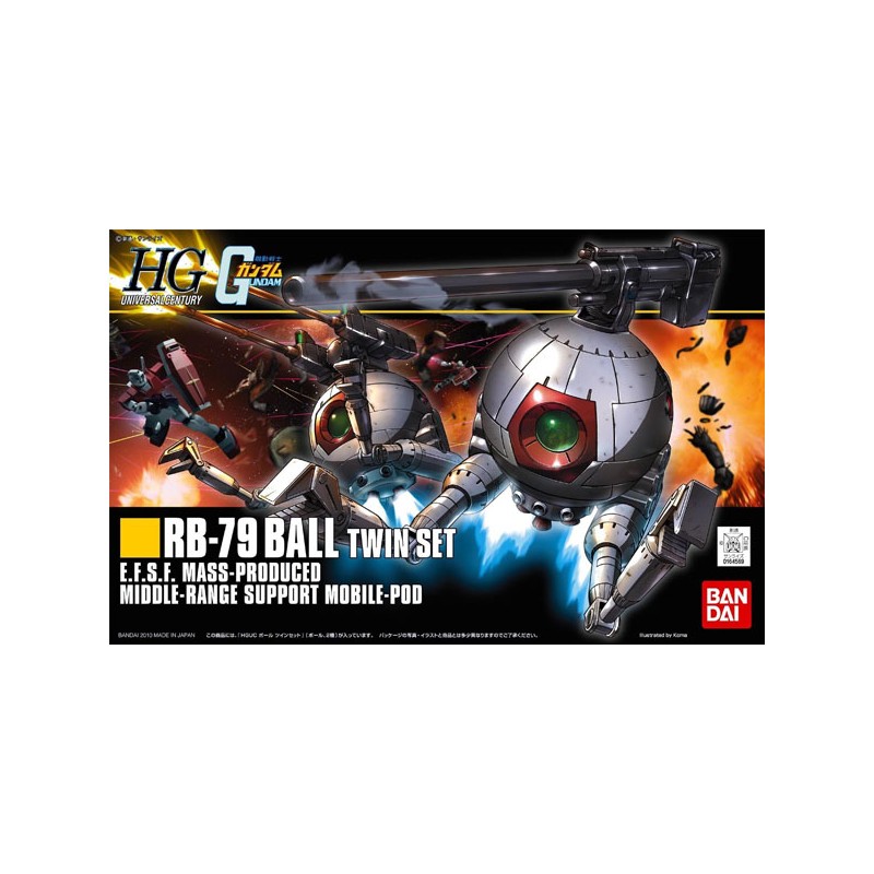 Gundam Gunpla HG 1/144 114 Alek Ball Twin Set - Bandai
