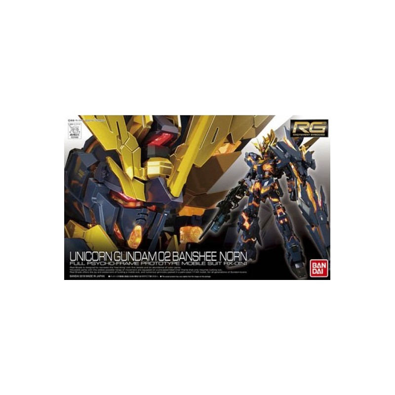 Gundam Gunpla RG 1/144 27 Unicorn Gundam 02 Banshee Norn - Bandai