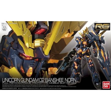 Gundam Gunpla RG 1/144 27 Unicorn Gundam 02 Banshee Norn - Bandai