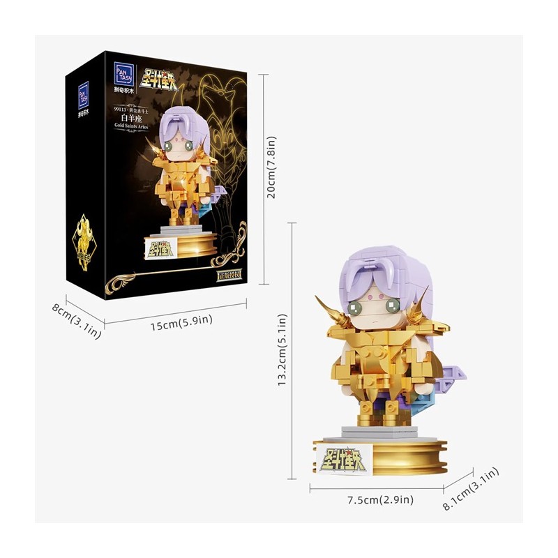Saint Seiya Pantasy Mini Gold Aries 14cm - Pantasy