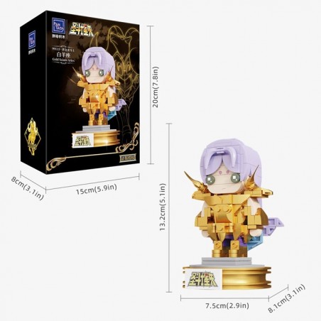 Saint Seiya Pantasy Mini Gold Aries 14cm - Pantasy