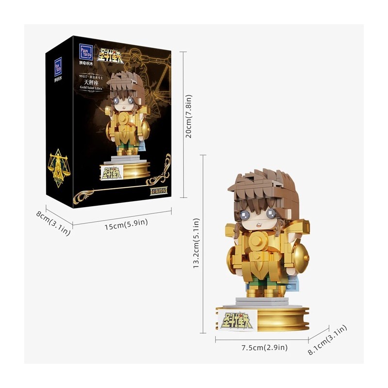 Saint Seiya Pantasy Mini Gold Libra 14cm - Pantasy