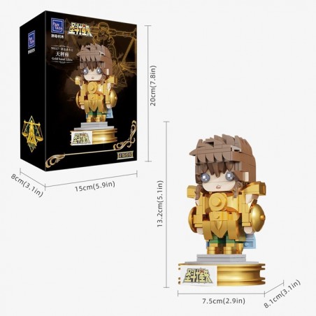 Saint Seiya Pantasy Mini Gold Libra 14cm - Pantasy