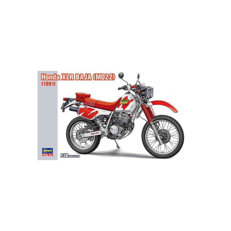 Honda XLR Baja (MD22) 1991 BK16 1/12 - Hasegawa