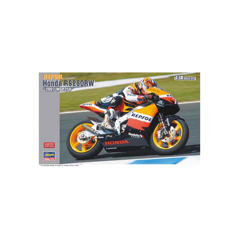 Repsol Honda RS250RW "2007 WGP250" 1/12 - Hasegawa