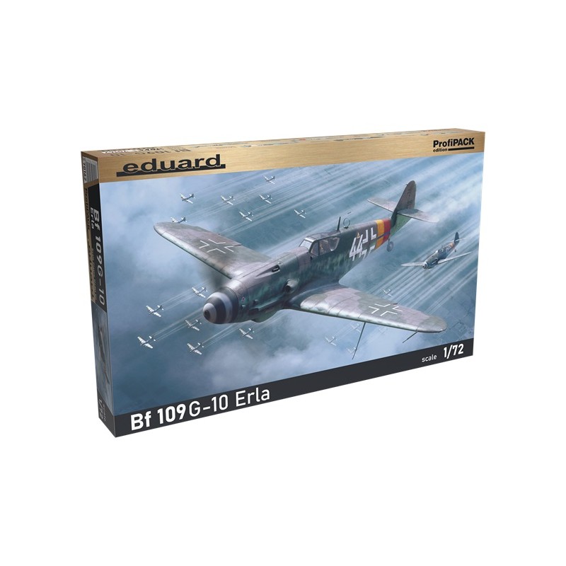 Bf 109G-10 ERLA 1/72 - Eduard