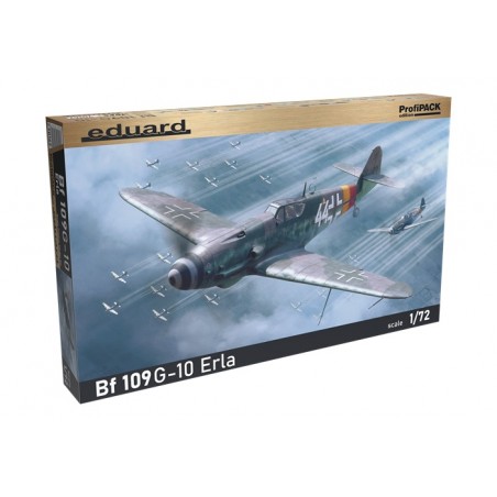 Bf 109G-10 ERLA 1/72 - Eduard