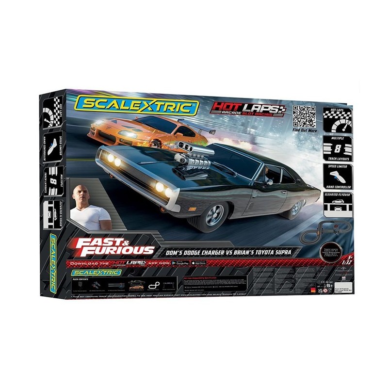 Circuit Fast and Furious Hot Laps Race Set 1/32 -  Scalextric