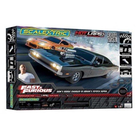 Circuit Fast and Furious Hot Laps Race Set 1/32 -  Scalextric