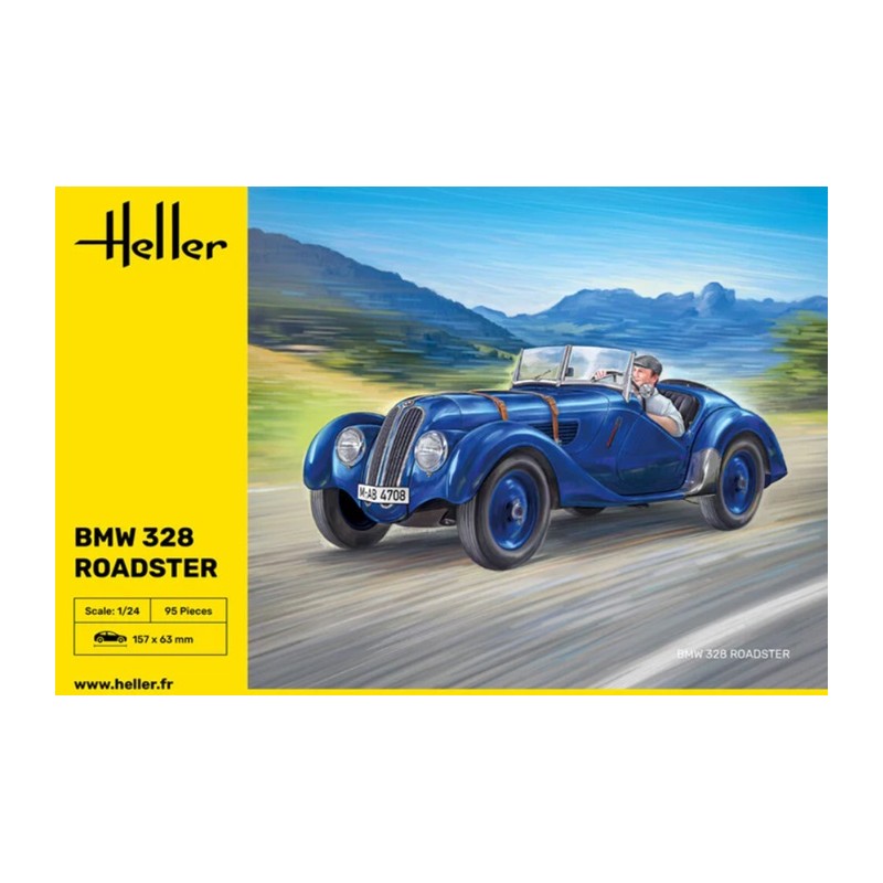 BMW 328 Roadster 1/24 - Heller