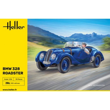 BMW 328 Roadster 1/24 - Heller