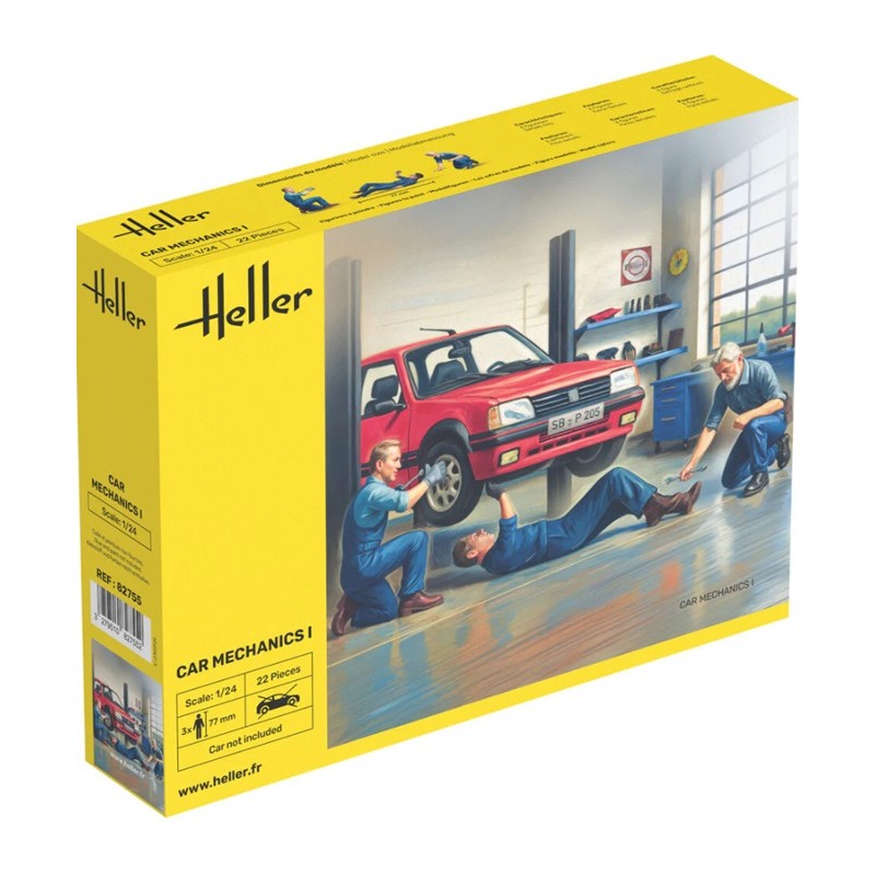 Car Mechanics I 1/24 - Heller