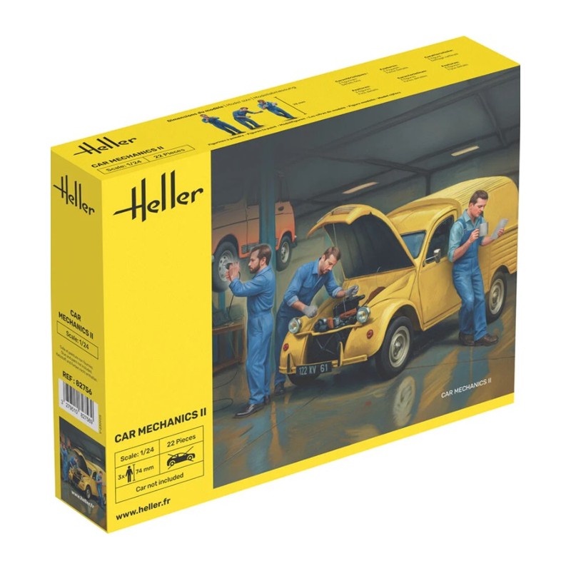 Car Mechanics II 1/24 - Heller