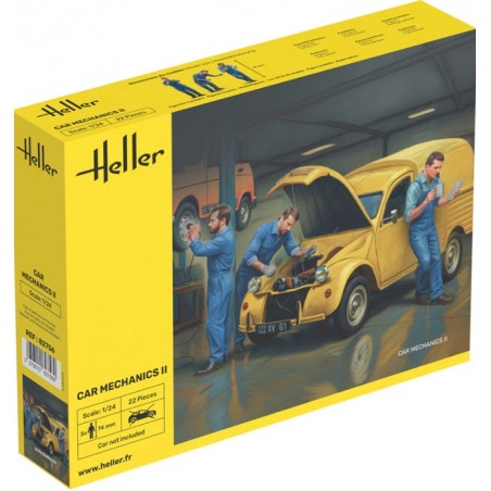 Car Mechanics II 1/24 - Heller