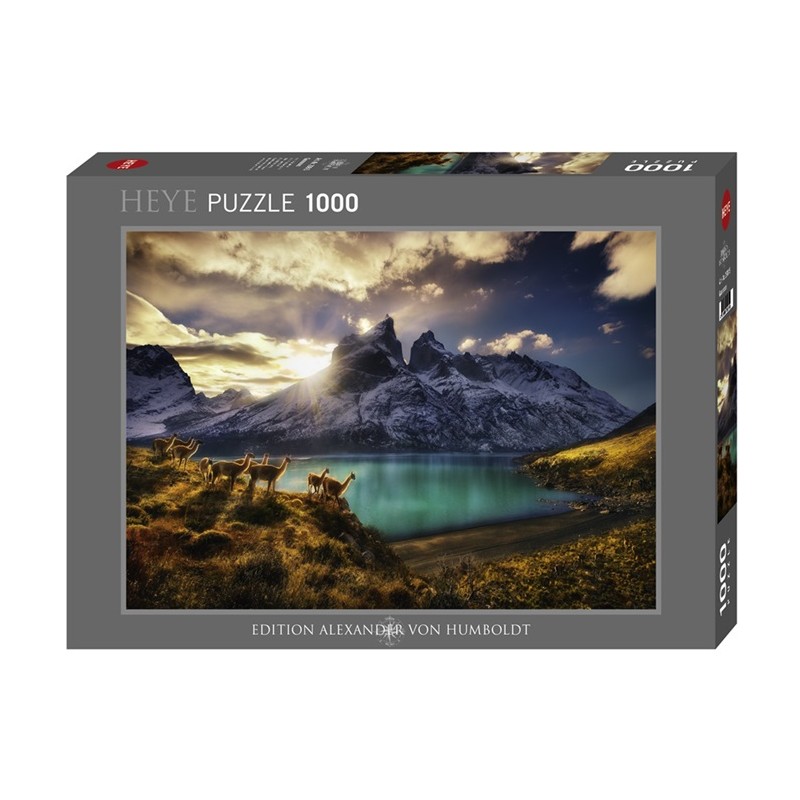 Puzzle 1000p Guanacos - Heye